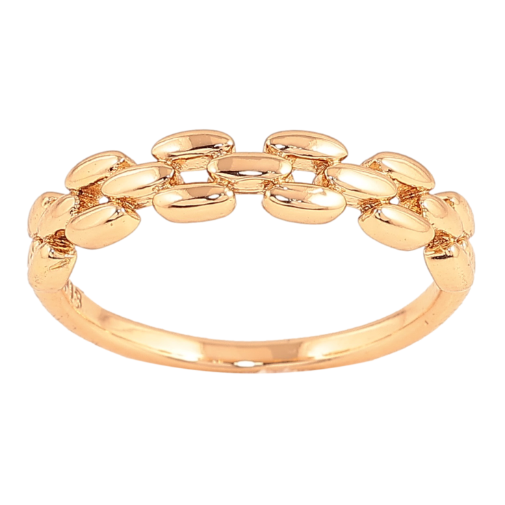 Кольцо Xuping цвет Позолота 18K "Браслетный узор" фото №7 Кольцо Xuping цвет Позолота 18K "Браслетный узор" фото №7