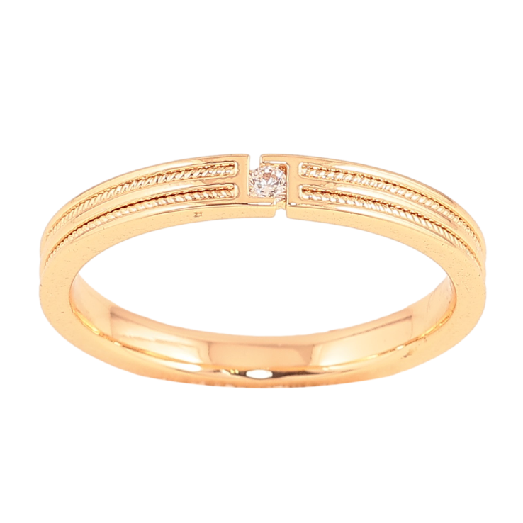 Кольцо Xuping цвет Позолота 18K "Узор с кристаллом" шир. 3мм фото №24 Кольцо Xuping цвет Позолота 18K "Узор с кристаллом" шир. 3мм фото №24
