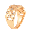 Кольцо Xuping цвет Позолота 18K "Узор с кристаллами" фото №2 Кольцо Xuping цвет Позолота 18K "Узор с кристаллами" фото №2