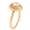 Кольцо Xuping цвет Позолота 18K "Узор с кристаллами" фото №2 Кольцо Xuping цвет Позолота 18K "Узор с кристаллами" фото №2