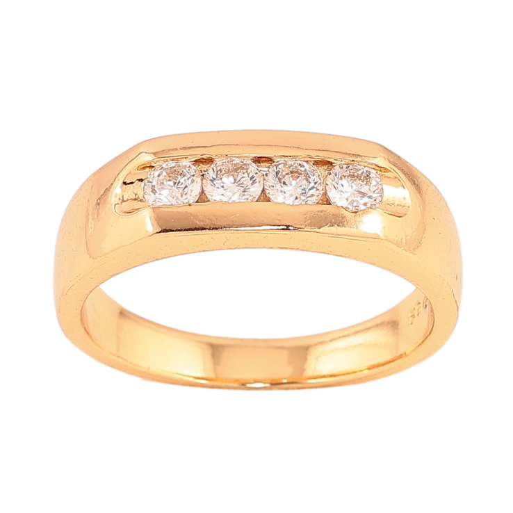 Кольцо Xuping цвет Позолота 18K "Дорожка кристаллов" фото №21 Кольцо Xuping цвет Позолота 18K "Дорожка кристаллов" фото №21