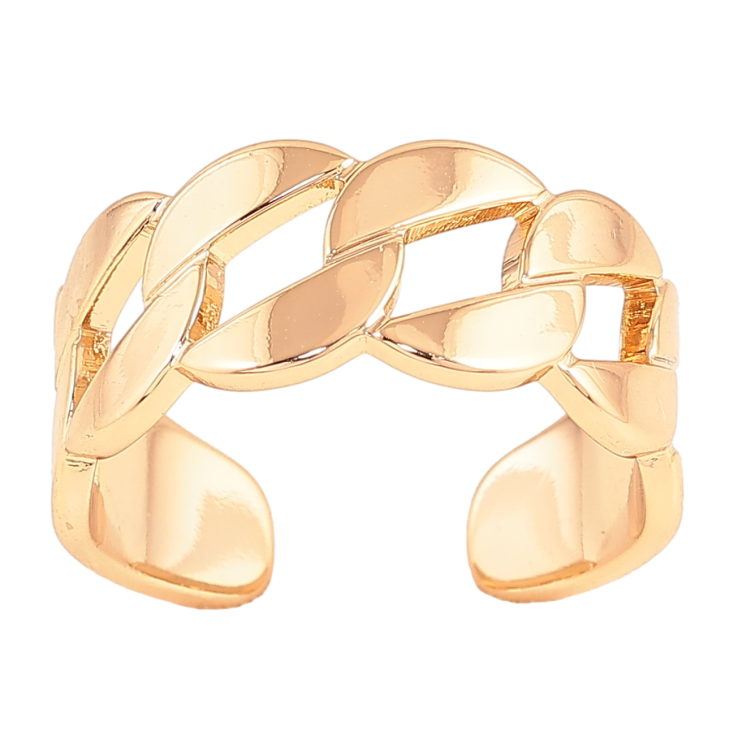 Каблучка Xuping колір Позолота 18K "Візерунок ланцюжок" фото №21 Каблучка Xuping колір Позолота 18K "Візерунок ланцюжок" фото №21