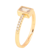 Кольцо Xuping цвет Позолота 18K "Узор с кристаллами" фото №2 Кольцо Xuping цвет Позолота 18K "Узор с кристаллами" фото №2