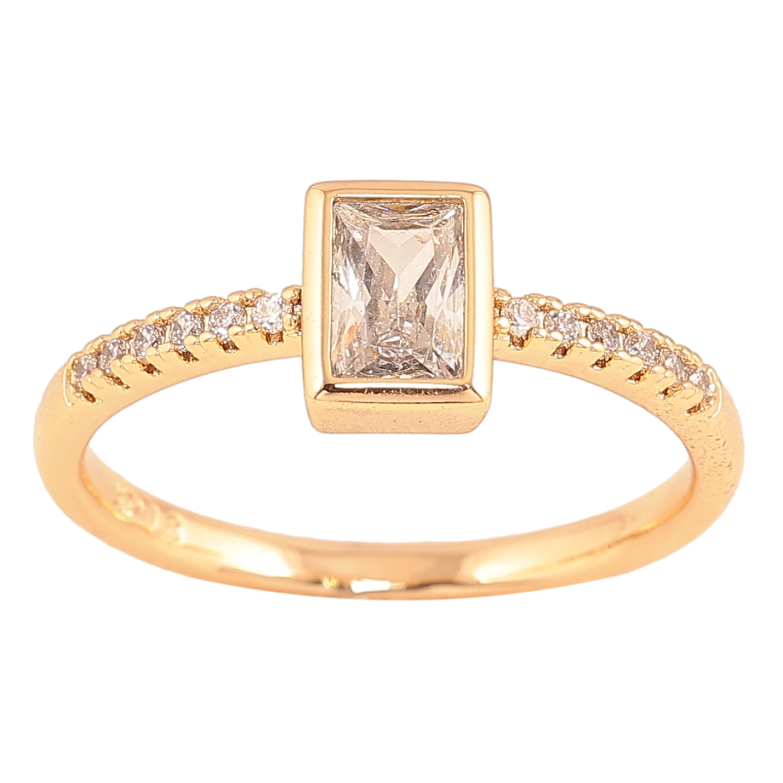 Каблучка Xuping колір Позолота 18K "Візерунок з кристалами" фото №19 Каблучка Xuping колір Позолота 18K "Візерунок з кристалами" фото №19