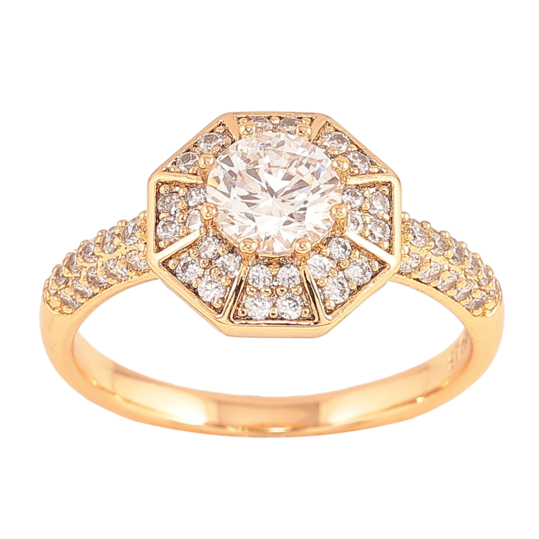 Каблучка Xuping колір Позолота 18K "Візерунок з кристалами" фото №21 Каблучка Xuping колір Позолота 18K "Візерунок з кристалами" фото №21