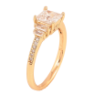 Кольцо Xuping цвет Позолота 18K "Узор с кристаллами" фото №2 Кольцо Xuping цвет Позолота 18K "Узор с кристаллами" фото №2