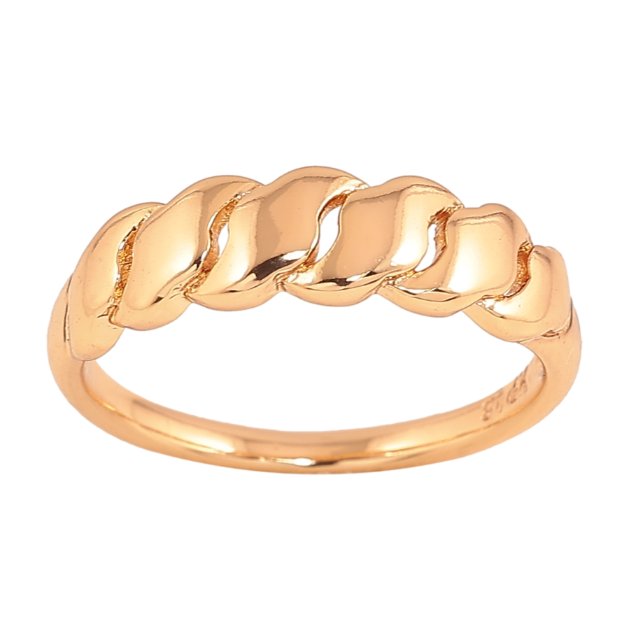 Каблучка Xuping колір Позолота 18K "Декоративний візерунок" фото №1 Каблучка Xuping колір Позолота 18K "Декоративний візерунок" фото №1