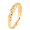 Кольцо Xuping цвет Позолота 18K "Узор с кристаллами" фото №2 Кольцо Xuping цвет Позолота 18K "Узор с кристаллами" фото №2