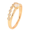 Кольцо Xuping цвет Позолота 18K "Узор с кристаллами" фото №2 Кольцо Xuping цвет Позолота 18K "Узор с кристаллами" фото №2