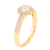 Кольцо Xuping цвет Позолота 18K "Узор с кристаллами" фото №2 Кольцо Xuping цвет Позолота 18K "Узор с кристаллами" фото №2