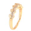 Кольцо Xuping цвет Позолота 18K "Узор с кристаллами" фото №2 Кольцо Xuping цвет Позолота 18K "Узор с кристаллами" фото №2