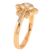Кольцо Xuping цвет Позолота 18K "Узор с кристаллами" фото №2 Кольцо Xuping цвет Позолота 18K "Узор с кристаллами" фото №2