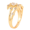 Кольцо Xuping цвет Позолота 18K "Узор с кристаллами" фото №2 Кольцо Xuping цвет Позолота 18K "Узор с кристаллами" фото №2