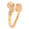Кольцо Xuping цвет Позолота 18K "Узор с кристаллами" фото №2
