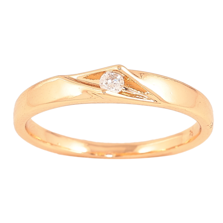 Кольцо Xuping цвет Позолота 18K "Узор с кристаллом" фото №18
