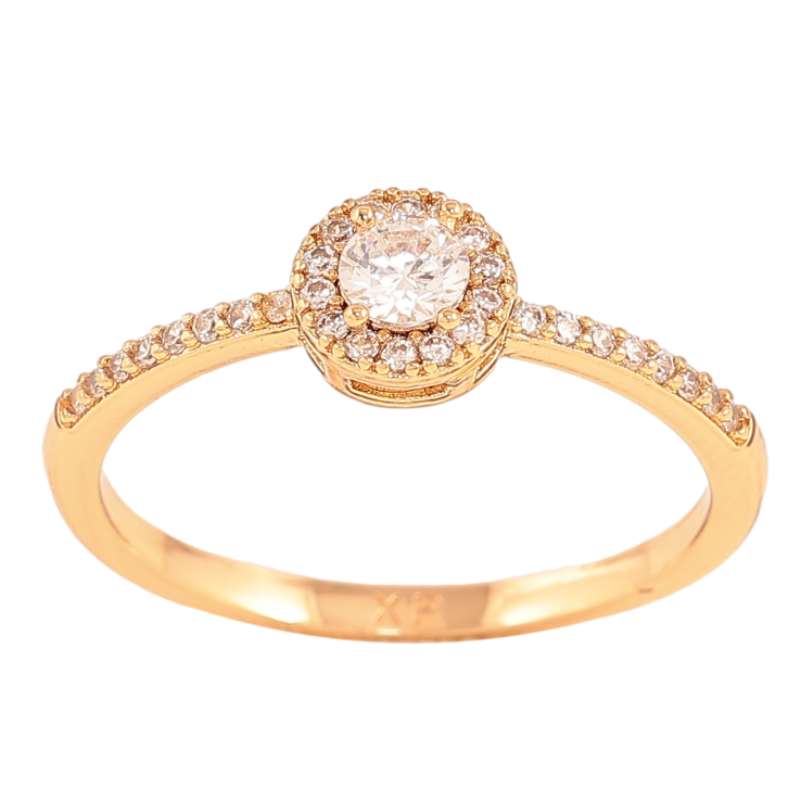 Кольцо Xuping цвет Позолота 18K "Узор с кристаллами" фото №20 Кольцо Xuping цвет Позолота 18K "Узор с кристаллами" фото №20