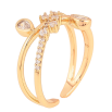 Кольцо Xuping цвет Позолота 18K "Узор с кристаллами" фото №2 Кольцо Xuping цвет Позолота 18K "Узор с кристаллами" фото №2