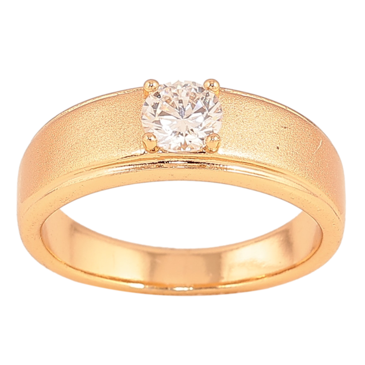 Кольцо Xuping цвет Позолота 18K "Узор с кристаллом" фото №3 Кольцо Xuping цвет Позолота 18K "Узор с кристаллом" фото №3