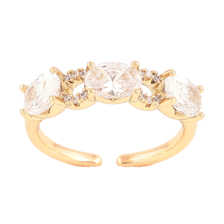Каблучка Xuping колір Позолота 18K "Візерунок з кристалами" фото №16 Каблучка Xuping колір Позолота 18K "Візерунок з кристалами" фото №16