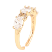 Кольцо Xuping цвет Позолота 18K "Узор с кристаллами" фото №2 Кольцо Xuping цвет Позолота 18K "Узор с кристаллами" фото №2