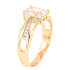 Кольцо Xuping цвет Позолота 18K "Узор с кристаллами" фото №2 Кольцо Xuping цвет Позолота 18K "Узор с кристаллами" фото №2