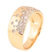 Каблучка Xuping колір Позолота 18K "Візерунок з кристалами" фото №2