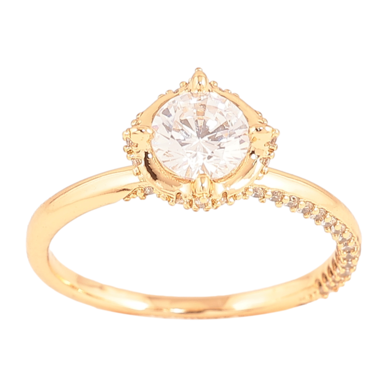 Кольцо Xuping цвет Позолота 18K "Кристалл в декоративной оправе" фото №9 Кольцо Xuping цвет Позолота 18K "Кристалл в декоративной оправе" фото №9