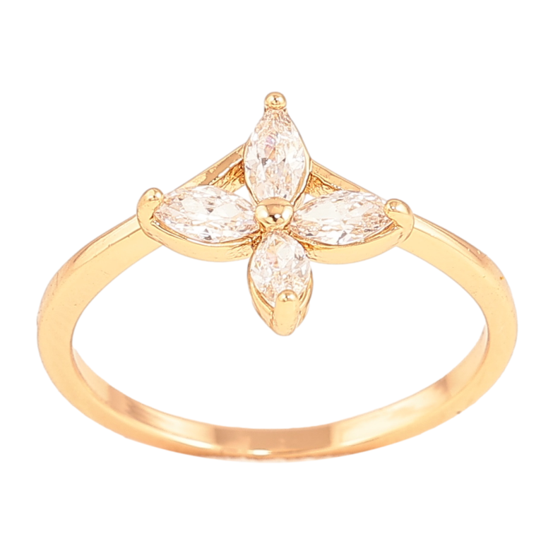 Каблучка Xuping колір Позолота 18K "Кристальна квітка" фото №24 Каблучка Xuping колір Позолота 18K "Кристальна квітка" фото №24