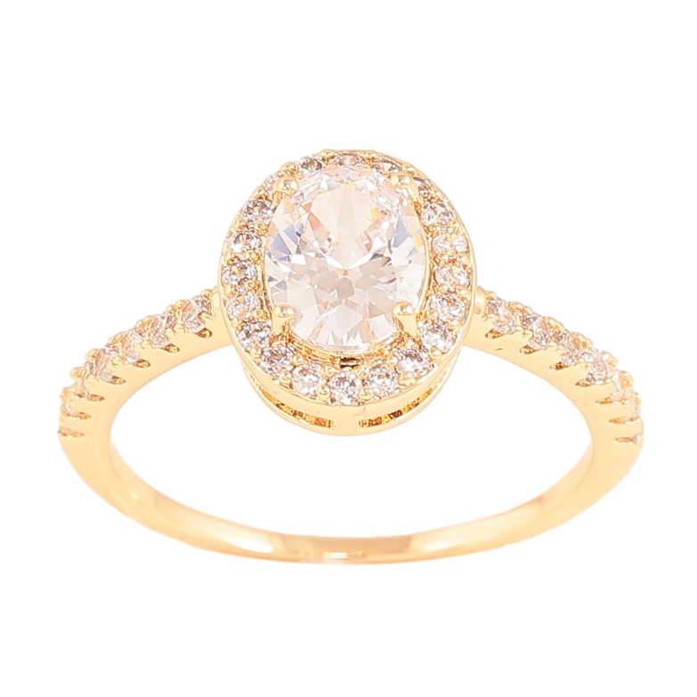 Каблучка Xuping колір Позолота 18K "Візерунок з кристалами" фото №17 Каблучка Xuping колір Позолота 18K "Візерунок з кристалами" фото №17