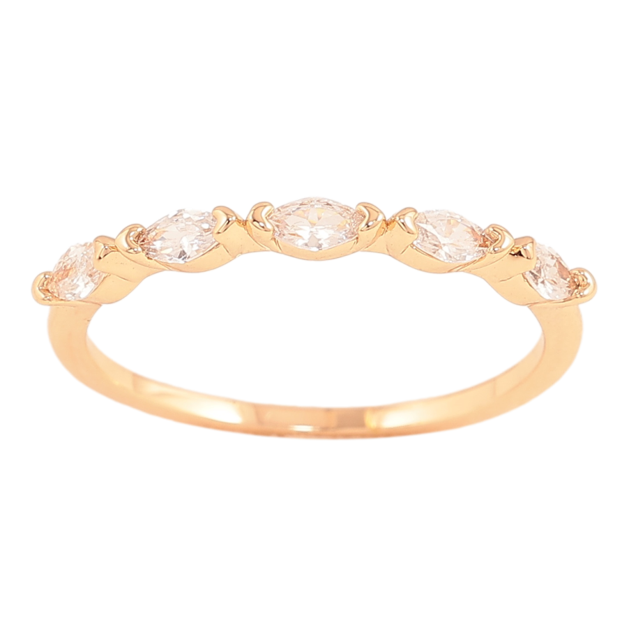 Кольцо Xuping цвет Позолота 18K "Узор с кристаллами" фото №1 Кольцо Xuping цвет Позолота 18K "Узор с кристаллами" фото №1