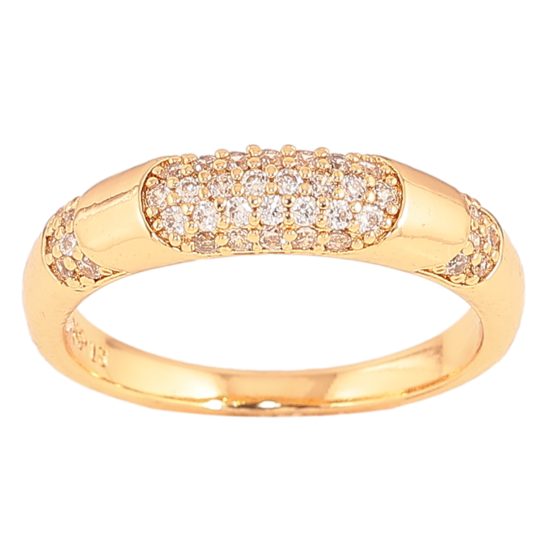Каблучка Xuping колір Позолота 18K "Візерунок з кристалами фото №6 Каблучка Xuping колір Позолота 18K "Візерунок з кристалами фото №6