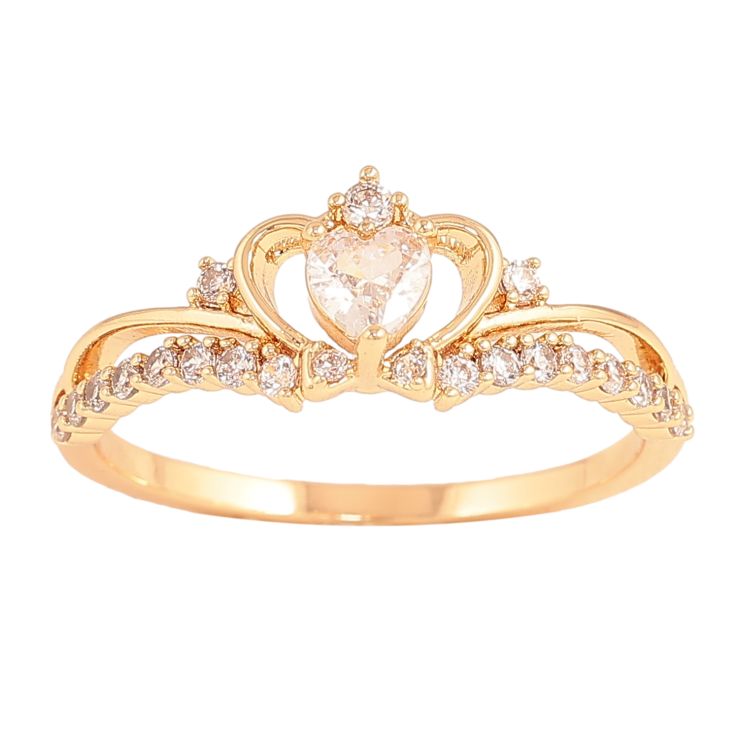 Кольцо Xuping цвет Позолота 18K "Узор с кристаллами" фото №18 Кольцо Xuping цвет Позолота 18K "Узор с кристаллами" фото №18