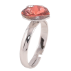 Каблучка Xuping колір Родій із кр-ми Swarovski "Кристальне серце Antique Pink із вставкою" фото №4 Каблучка Xuping колір Родій із кр-ми Swarovski "Кристальне серце Antique Pink із вставкою" фото №4