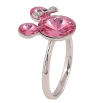 Кольцо Xuping цвет Родий с кр-ми Swarovski "Микки из кристаллов Rose фото №3 Кольцо Xuping цвет Родий с кр-ми Swarovski "Микки из кристаллов Rose фото №3
