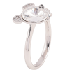 Каблучка Xuping колір Родій із кристалами Swarovski "Ведмедик кристал Clear" фото №2