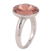 Кольцо Xuping цвет Родий с кр-ми Swarovski "Кристалл Antique Pink" ø 15мм фото №2 Кольцо Xuping цвет Родий с кр-ми Swarovski "Кристалл Antique Pink" ø 15мм фото №2