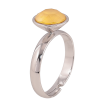 Кольцо Xuping цвет Родий с кр-ми Swarovski "Кристалл Buttercup" ø 10мм фото №2 Кольцо Xuping цвет Родий с кр-ми Swarovski "Кристалл Buttercup" ø 10мм фото №2