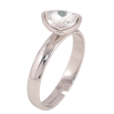 Каблучка Xuping колір Родій з кр-ми Swarovski "Кристал Clear" фото №2 Каблучка Xuping колір Родій з кр-ми Swarovski "Кристал Clear" фото №2