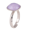 Кольцо Xuping цвет Родий с кр-ми Swarovski "Кристалл Provence Lavender" 14х14мм фото №2 Кольцо Xuping цвет Родий с кр-ми Swarovski "Кристалл Provence Lavender" 14х14мм фото №2