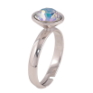 Кольцо Xuping цвет Родий с кр-ми Swarovski "Кристалл Paradise Shine" ø 10мм фото №2 Кольцо Xuping цвет Родий с кр-ми Swarovski "Кристалл Paradise Shine" ø 10мм фото №2