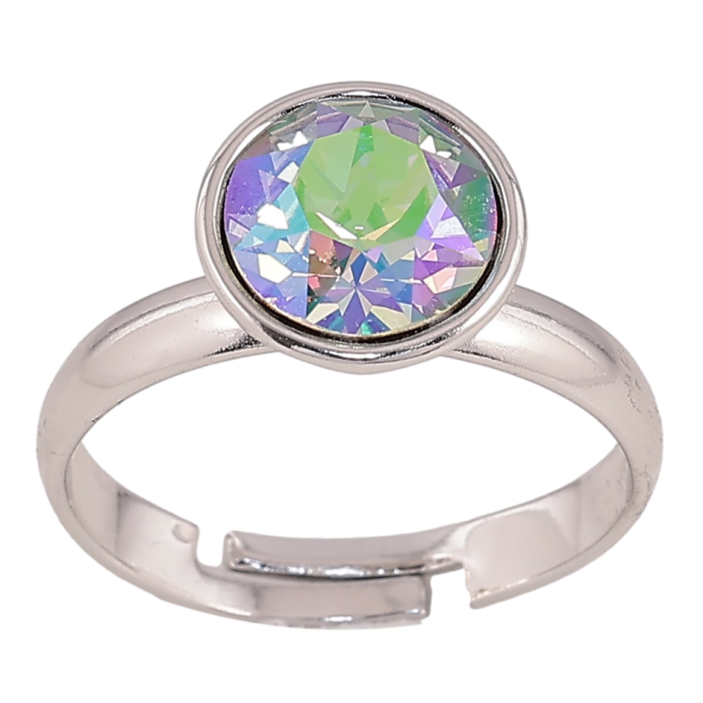Кольцо Xuping цвет Родий с кр-ми Swarovski "Кристалл Paradise Shine" ø 10мм фото №4 Кольцо Xuping цвет Родий с кр-ми Swarovski "Кристалл Paradise Shine" ø 10мм фото №4