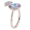Каблучка Xuping колір Родій з кр-ми Swarovski "Кристал Paradise Shine із зіркою" фото №2
