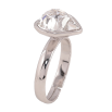 Кольцо Xuping цвет Родий с кр-ми Swarovski "Кристальное сердце Clear" фото №2 Кольцо Xuping цвет Родий с кр-ми Swarovski "Кристальное сердце Clear" фото №2