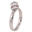 Кольцо Xuping цвет Родий с кр-ми Swarovski "Кристальный куб Vitrail Medium , 6х6мм" фото №4 Кольцо Xuping цвет Родий с кр-ми Swarovski "Кристальный куб Vitrail Medium , 6х6мм" фото №4