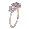 Кольцо Xuping цвет Родий с кр-ми Swarovski "Бабочка с кристальной звездой Paradise Shine" фото №2 Кольцо Xuping цвет Родий с кр-ми Swarovski "Бабочка с кристальной звездой Paradise Shine" фото №2