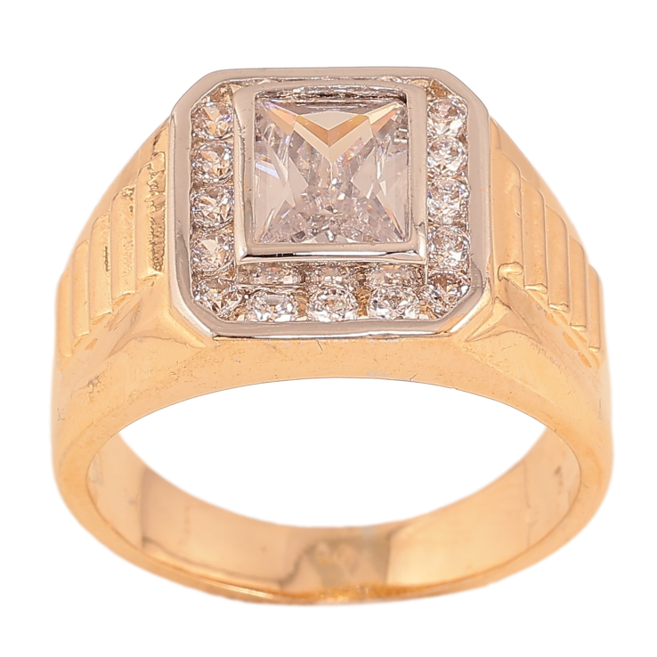 Перстень Xuping цвет Позолота 18K+Родий "Инкрустация кристаллами" фото №13 Перстень Xuping цвет Позолота 18K+Родий "Инкрустация кристаллами" фото №13