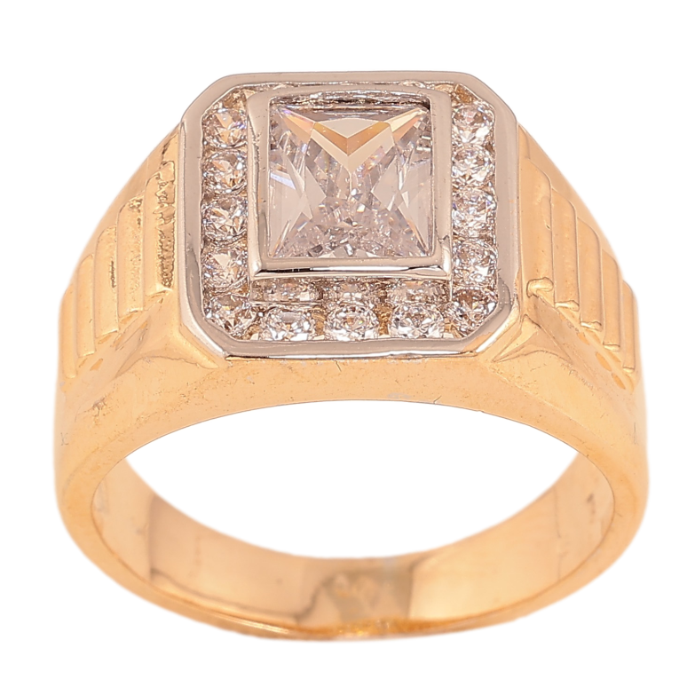 Перстень Xuping цвет Позолота 18K+Родий "Инкрустация кристаллами" фото №1 Перстень Xuping цвет Позолота 18K+Родий "Инкрустация кристаллами" фото №1