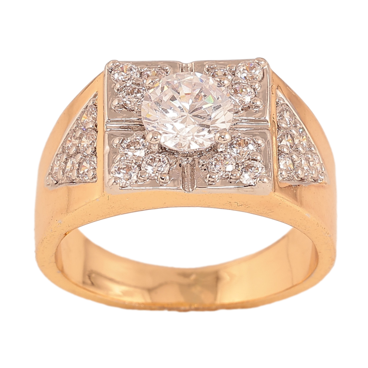 Перстень Xuping цвет Позолота 18K+Родий "Инкрустация кристаллами" фото №14 Перстень Xuping цвет Позолота 18K+Родий "Инкрустация кристаллами" фото №14