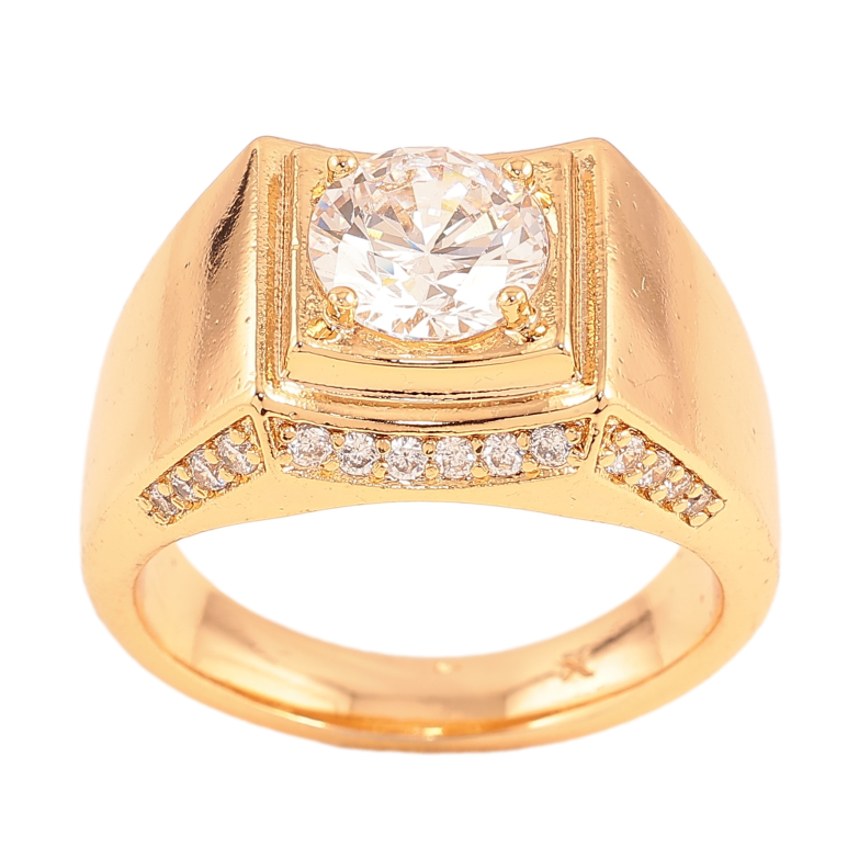 Перстень Xuping цвет Позолота 18K "Узор с кристаллами" фото №2 Перстень Xuping цвет Позолота 18K "Узор с кристаллами" фото №2