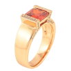 Перстень Xuping цвет Позолота 18K "Узор с красными кристаллами" фото №2 Перстень Xuping цвет Позолота 18K "Узор с красными кристаллами" фото №2